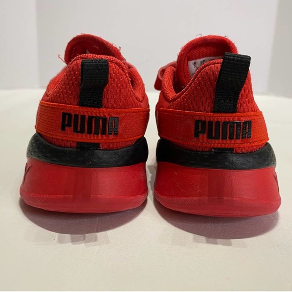Like New Puma Toddler Sneakers Size 8C US Red Unisex - Picture 3 of 6